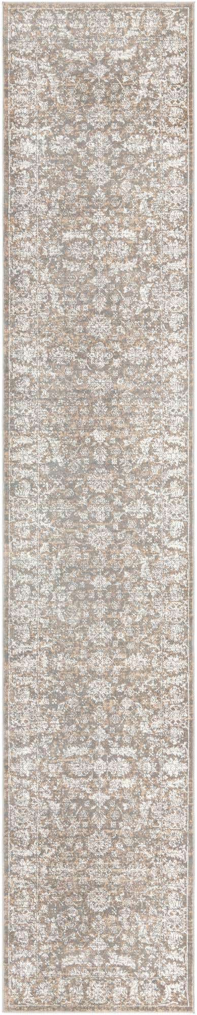 Gray 2' 7 x 13' 11 Jill Zarin Uptown Runner Area Rug 70% Polypropylene & 30% Polyester  Contemporary Carpet for Living, Dining, Office, Bedroom for Sale at Rug Engine