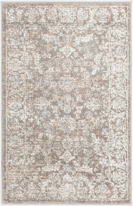 Gray 2' x 3' 1 Jill Zarin Uptown Rectangle Area Rug 70% Polypropylene & 30% Polyester  Contemporary Carpet for Living, Dining, Office, Bedroom for Sale at Rug Engine