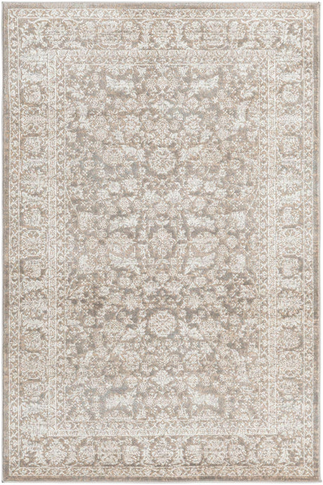 Gray 4' 1 x 6' 1 Jill Zarin Uptown Rectangle Area Rug 70% Polypropylene & 30% Polyester  Contemporary Carpet for Living, Dining, Office, Bedroom for Sale at Rug Engine