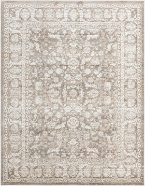 Gray 7' 10 x 10' Jill Zarin Uptown Rectangle Area Rug 70% Polypropylene & 30% Polyester  Contemporary Carpet for Living, Dining, Office, Bedroom for Sale at Rug Engine