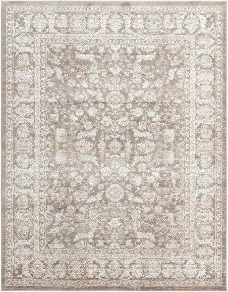 Gray 7' 10 x 10' Jill Zarin Uptown Rectangle Area Rug 70% Polypropylene & 30% Polyester  Contemporary Carpet for Living, Dining, Office, Bedroom for Sale at Rug Engine