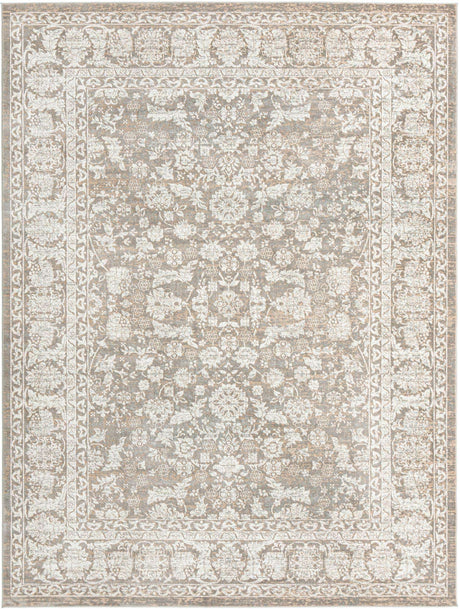 Gray 9' x 12' Jill Zarin Uptown Rectangle Area Rug 70% Polypropylene & 30% Polyester  Contemporary Carpet for Living, Dining, Office, Bedroom for Sale at Rug Engine