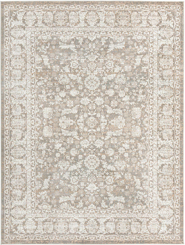 Gray 9' x 12' Jill Zarin Uptown Rectangle Area Rug 70% Polypropylene & 30% Polyester  Contemporary Carpet for Living, Dining, Office, Bedroom for Sale at Rug Engine
