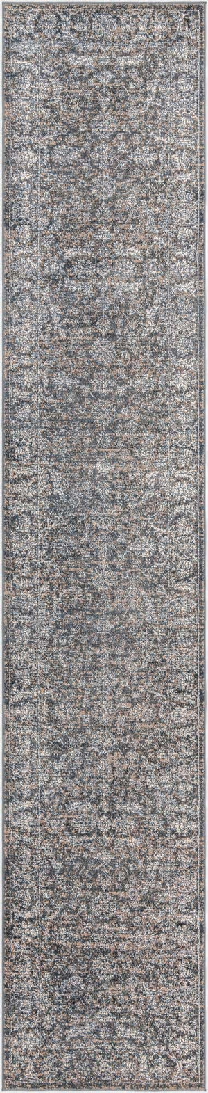 Navy Blue 2' 7 x 13' 11 Jill Zarin Uptown Runner Area Rug 70% Polypropylene & 30% Polyester  Contemporary Carpet for Living, Dining, Office, Bedroom for Sale at Rug Engine