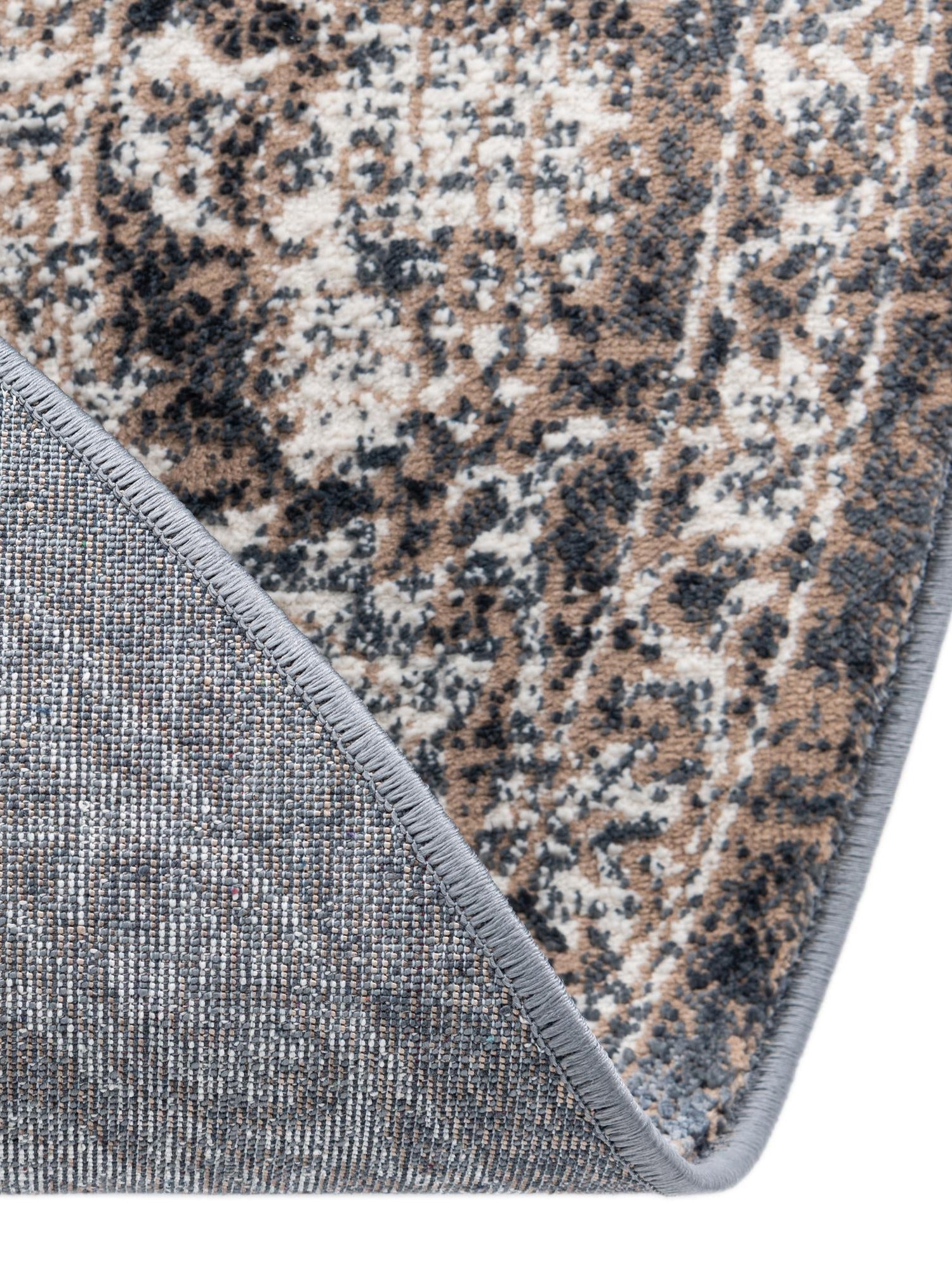 Navy Blue 5' 3 x 5' 3 Jill Zarin Uptown Round Area Rug 70% Polypropylene & 30% Polyester  Contemporary Carpet for Living, Dining, Office, Bedroom for Sale at Rug Engine