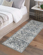 Navy Blue 2' 2 x 6' 1 Jill Zarin Uptown Runner Area Rug 70% Polypropylene & 30% Polyester  Contemporary Carpet for Living, Dining, Office, Bedroom for Sale at Rug Engine