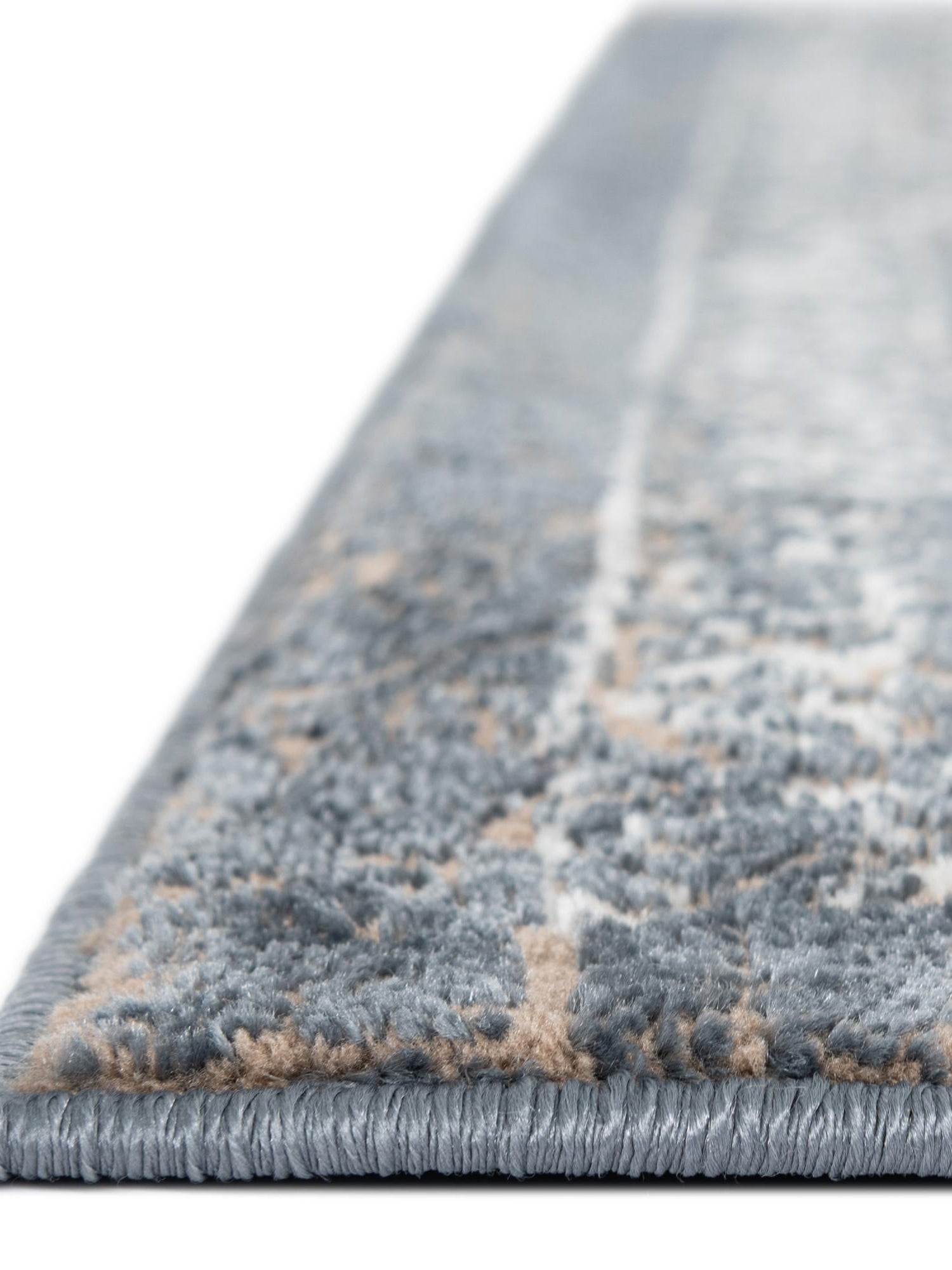 Navy Blue 2' 7 x 8' Jill Zarin Uptown Runner Area Rug 70% Polypropylene & 30% Polyester  Contemporary Carpet for Living, Dining, Office, Bedroom for Sale at Rug Engine