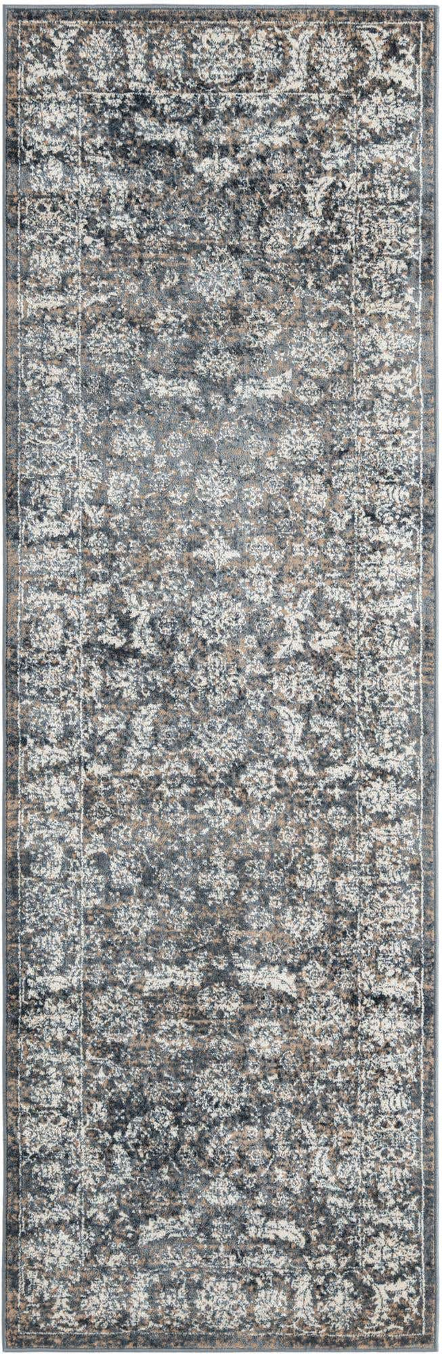 Navy Blue 2' 7 x 8' Jill Zarin Uptown Runner Area Rug 70% Polypropylene & 30% Polyester  Contemporary Carpet for Living, Dining, Office, Bedroom for Sale at Rug Engine
