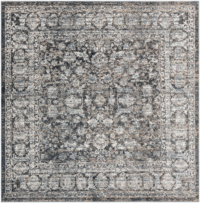 Navy Blue 7' 10 x 7' 10 Jill Zarin Uptown Square Area Rug 70% Polypropylene & 30% Polyester  Contemporary Carpet for Living, Dining, Office, Bedroom for Sale at Rug Engine