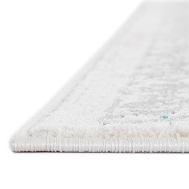 Teal 2' 7 x 8' Jill Zarin Uptown Runner Area Rug 70% Polypropylene & 30% Polyester  Contemporary Carpet for Living, Dining, Office, Bedroom for Sale at Rug Engine
