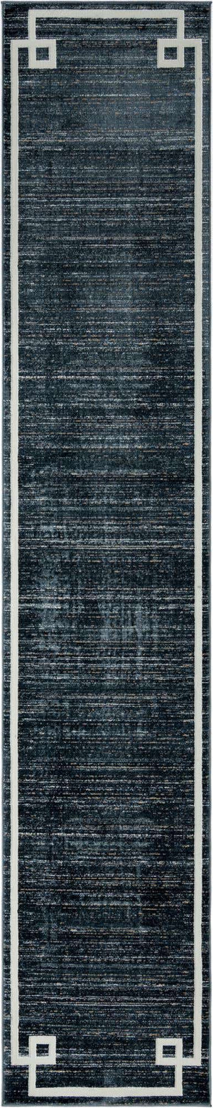 Navy Blue 2' 7 x 13' 11 Jill Zarin Uptown Runner Area Rug 70% Polypropylene & 30% Polyester  Contemporary Carpet for Living, Dining, Office, Bedroom for Sale at Rug Engine