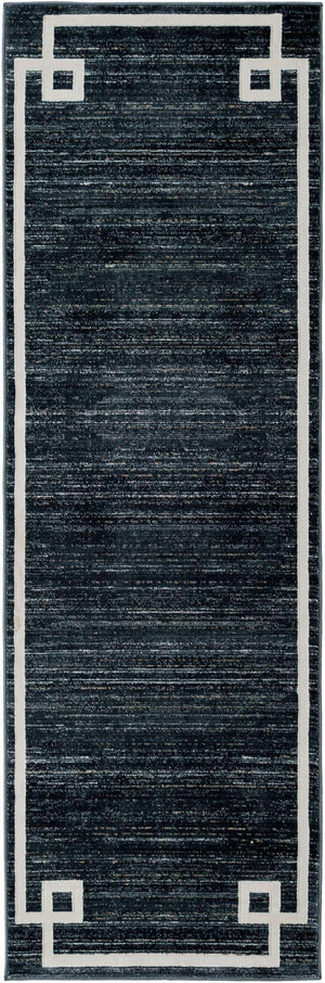 Navy Blue 2' 7 x 8' Jill Zarin Uptown Runner Area Rug 70% Polypropylene & 30% Polyester  Contemporary Carpet for Living, Dining, Office, Bedroom for Sale at Rug Engine