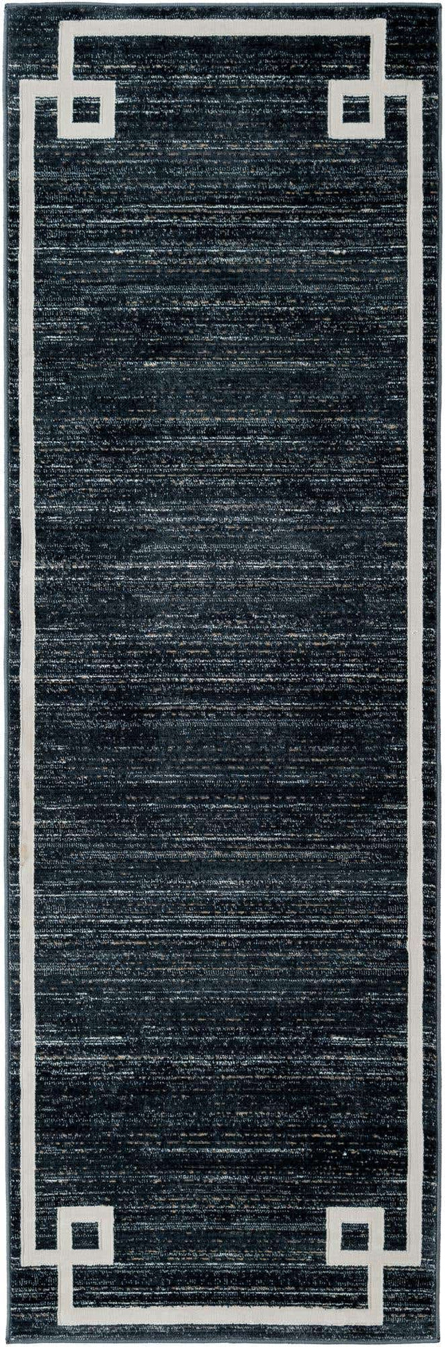 Navy Blue 2' 7 x 8' Jill Zarin Uptown Runner Area Rug 70% Polypropylene & 30% Polyester  Contemporary Carpet for Living, Dining, Office, Bedroom for Sale at Rug Engine