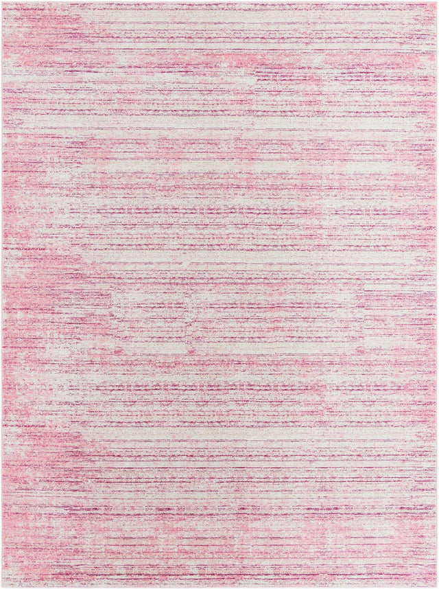 Pink 9' x 12' Jill Zarin Uptown Rectangle Area Rug 70% Polypropylene & 30% Polyester  Contemporary Carpet for Living, Dining, Office, Bedroom for Sale at Rug Engine