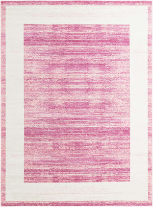 Pink 9' x 12' Jill Zarin Uptown Rectangle Area Rug 70% Polypropylene & 30% Polyester  Contemporary Carpet for Living, Dining, Office, Bedroom for Sale at Rug Engine