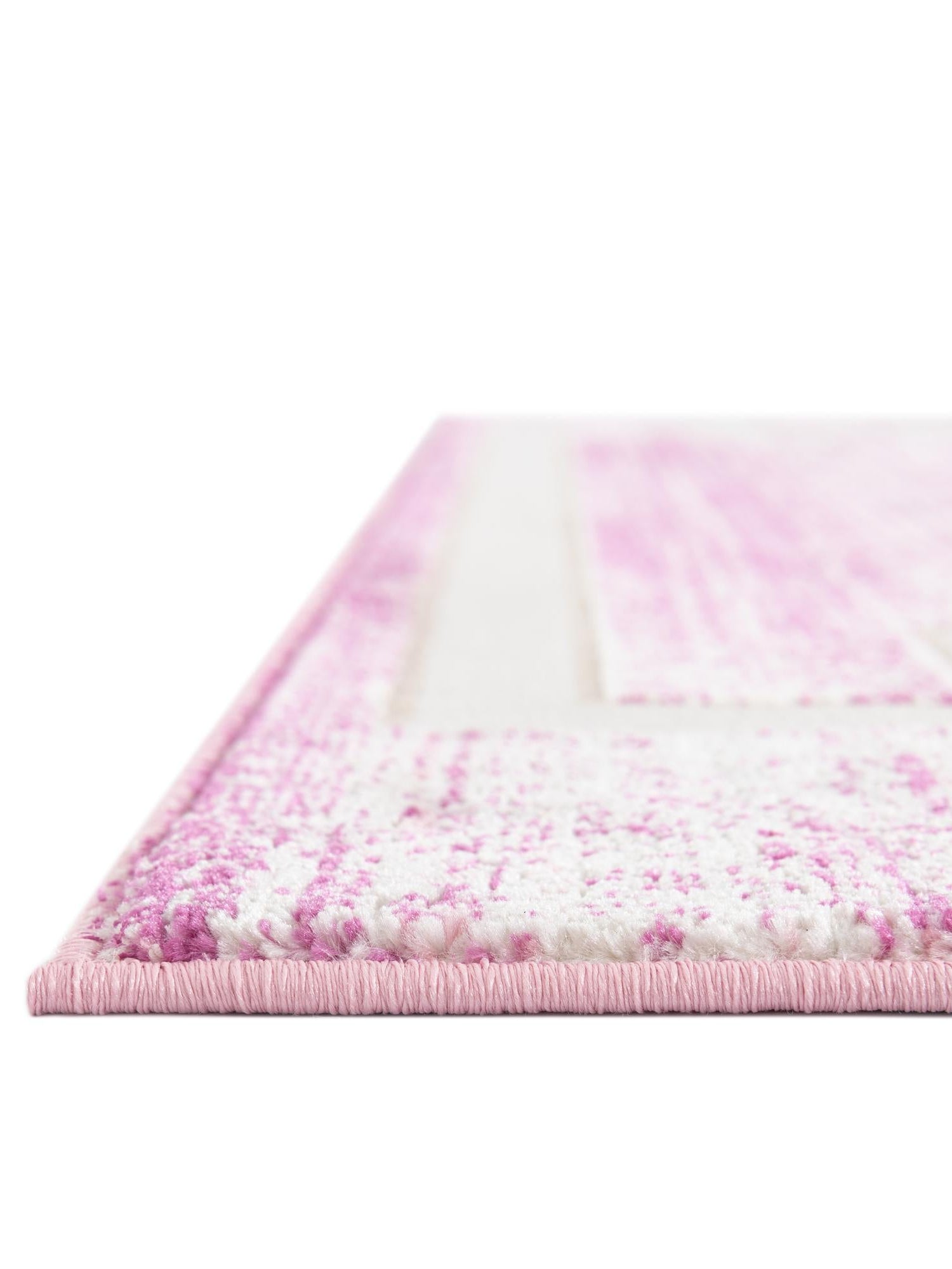 Pink 2' 7 x 13' 11 Jill Zarin Uptown Runner Area Rug 70% Polypropylene & 30% Polyester  Contemporary Carpet for Living, Dining, Office, Bedroom for Sale at Rug Engine