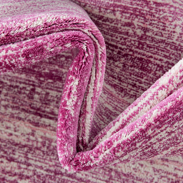 Pink 2' 7 x 13' 11 Jill Zarin Uptown Runner Area Rug 70% Polypropylene & 30% Polyester  Contemporary Carpet for Living, Dining, Office, Bedroom for Sale at Rug Engine