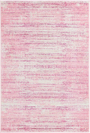 Pink 4' 1 x 6' 1 Jill Zarin Uptown Rectangle Area Rug 70% Polypropylene & 30% Polyester  Contemporary Carpet for Living, Dining, Office, Bedroom for Sale at Rug Engine