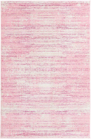 Pink 5' 3 x 8' Jill Zarin Uptown Rectangle Area Rug 70% Polypropylene & 30% Polyester  Contemporary Carpet for Living, Dining, Office, Bedroom for Sale at Rug Engine