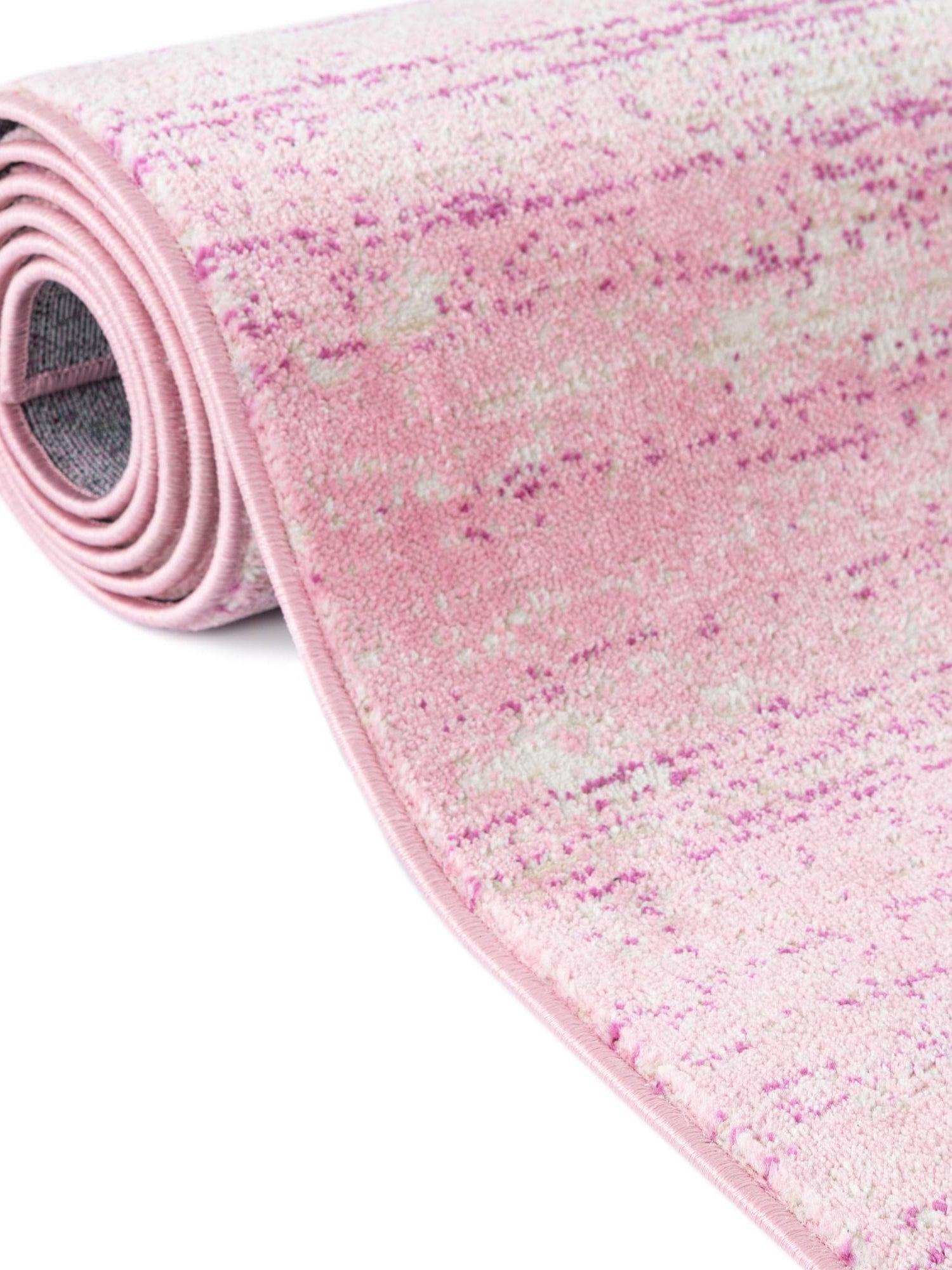 Pink 2' 7 x 13' 11 Jill Zarin Uptown Runner Area Rug 70% Polypropylene & 30% Polyester  Contemporary Carpet for Living, Dining, Office, Bedroom for Sale at Rug Engine