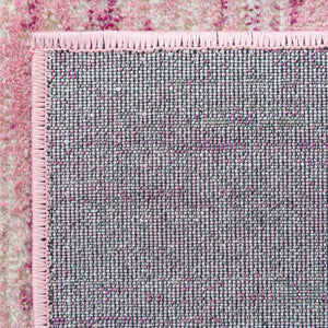 Pink 7' 10 x 7' 10 Jill Zarin Uptown Square Area Rug 70% Polypropylene & 30% Polyester  Contemporary Carpet for Living, Dining, Office, Bedroom for Sale at Rug Engine