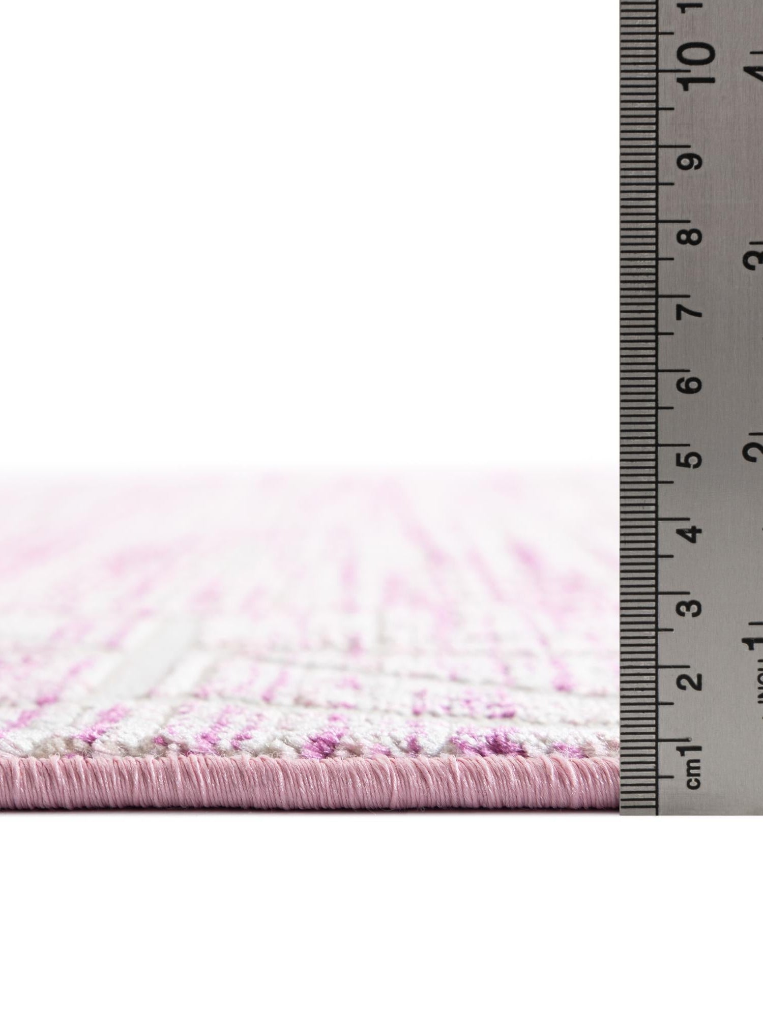 Pink 9' x 12' Jill Zarin Uptown Rectangle Area Rug 70% Polypropylene & 30% Polyester  Contemporary Carpet for Living, Dining, Office, Bedroom for Sale at Rug Engine
