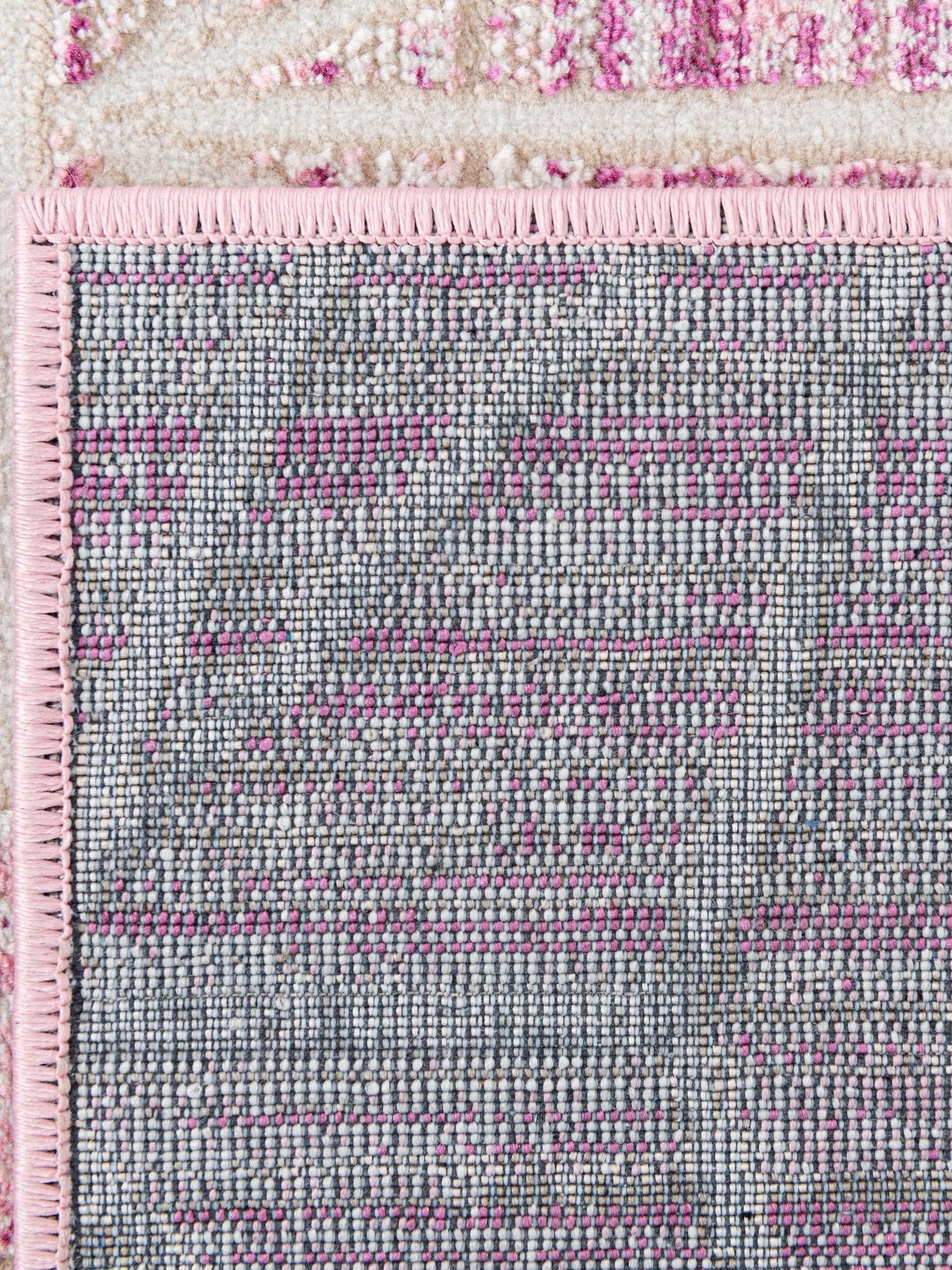Pink 9' x 12' Jill Zarin Uptown Rectangle Area Rug 70% Polypropylene & 30% Polyester  Contemporary Carpet for Living, Dining, Office, Bedroom for Sale at Rug Engine