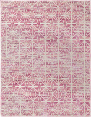 Pink 7' 10 x 10' Jill Zarin Uptown Rectangle Area Rug 70% Polypropylene & 30% Polyester  Contemporary Carpet for Living, Dining, Office, Bedroom for Sale at Rug Engine