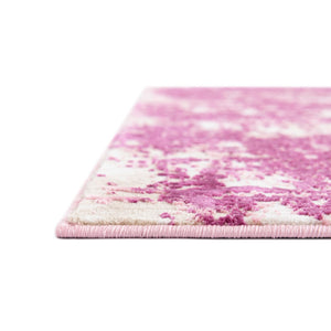 Pink 2' x 3' 1 Jill Zarin Uptown Rectangle Area Rug 70% Polypropylene & 30% Polyester  Contemporary Carpet for Living, Dining, Office, Bedroom for Sale at Rug Engine