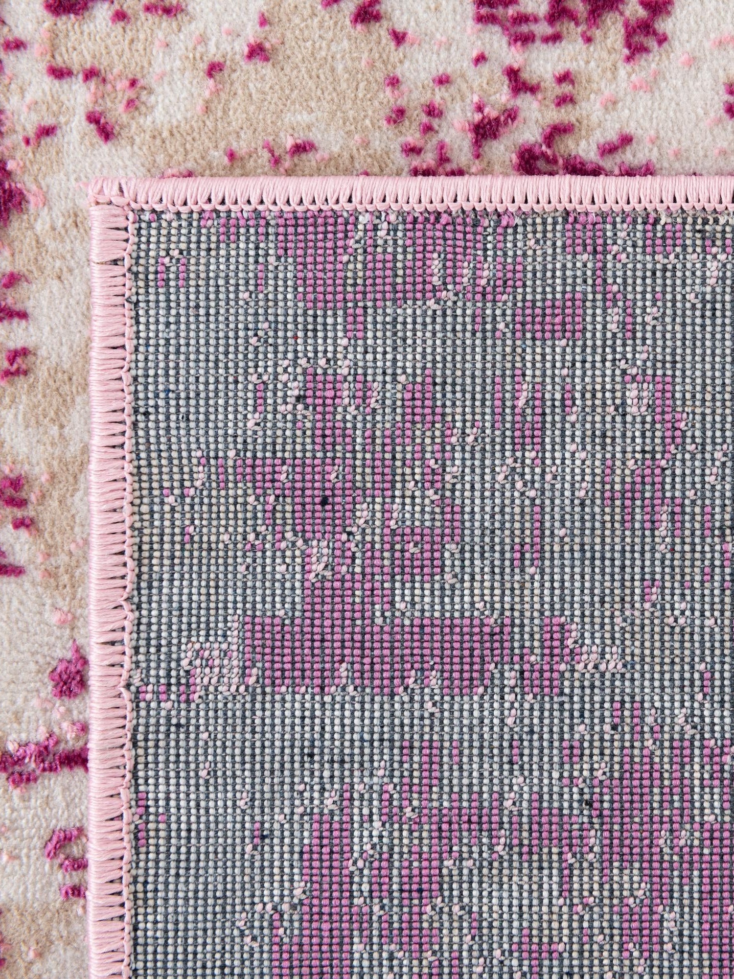Pink 9' x 12' Jill Zarin Uptown Rectangle Area Rug 70% Polypropylene & 30% Polyester  Contemporary Carpet for Living, Dining, Office, Bedroom for Sale at Rug Engine