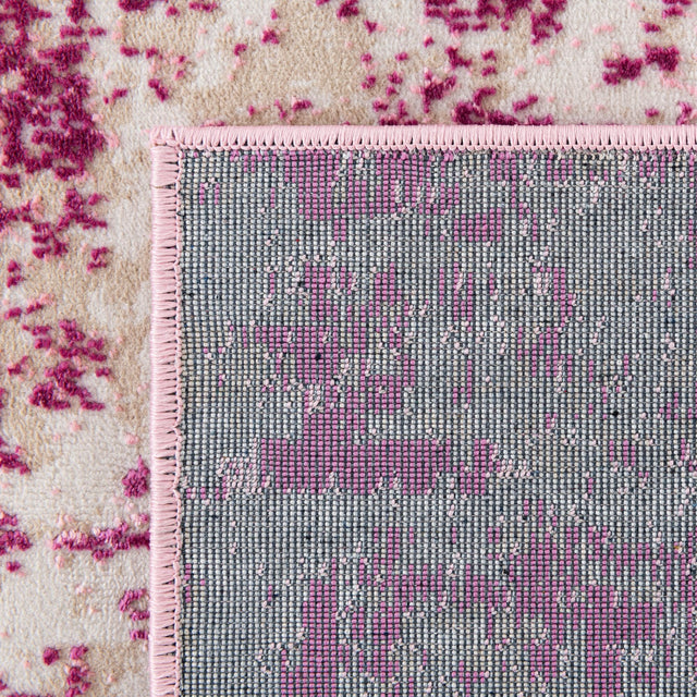 Pink 7' 10 x 10' Jill Zarin Uptown Rectangle Area Rug 70% Polypropylene & 30% Polyester  Contemporary Carpet for Living, Dining, Office, Bedroom for Sale at Rug Engine