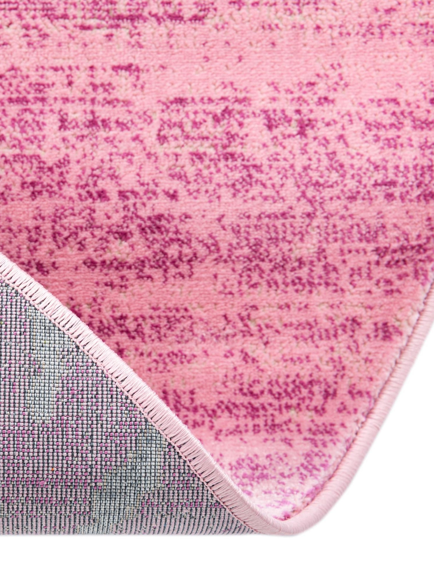 Pink 3' 1 x 3' 1 Jill Zarin Uptown Round Area Rug 70% Polypropylene & 30% Polyester  Contemporary Carpet for Living, Dining, Office, Bedroom for Sale at Rug Engine
