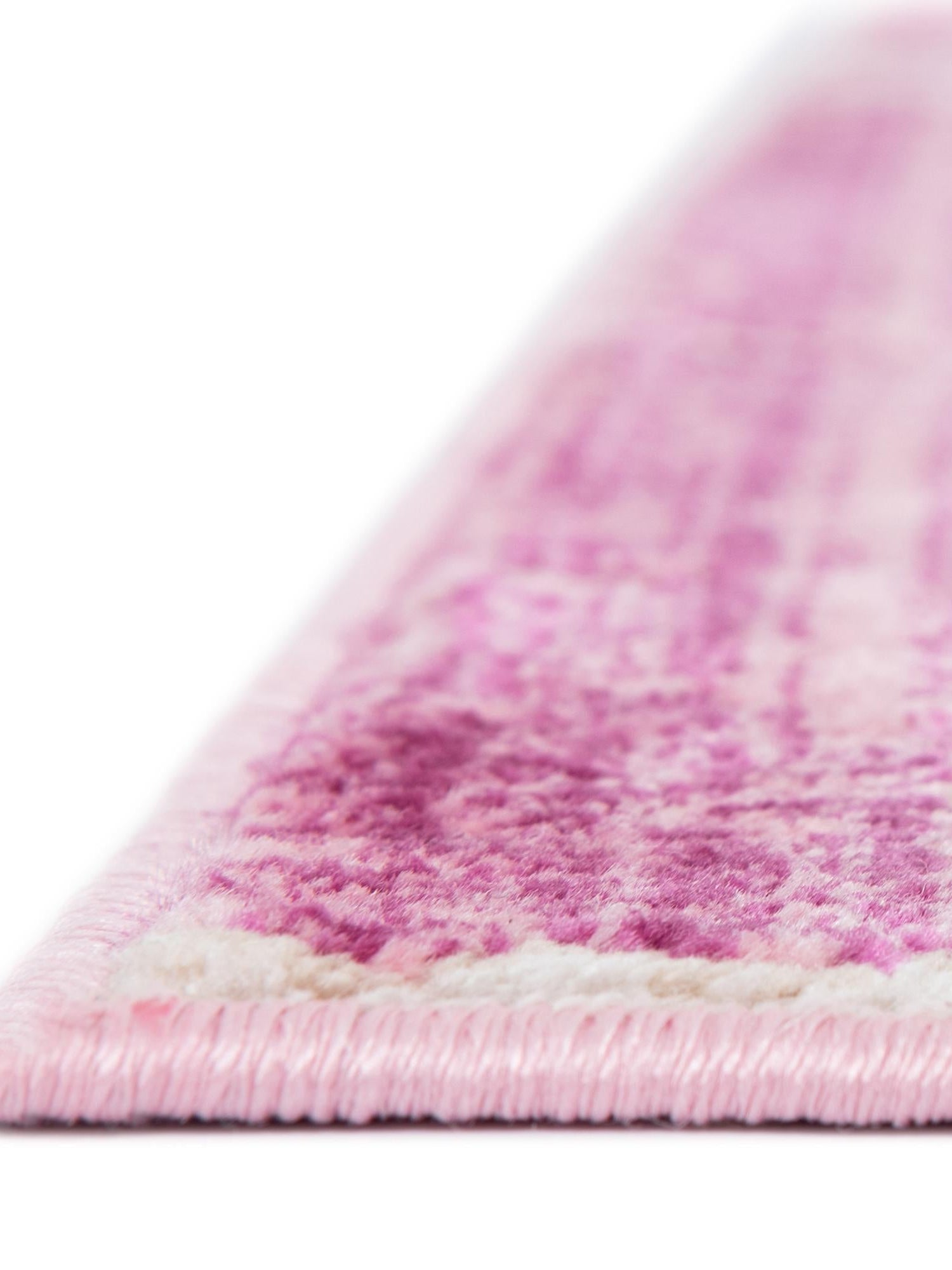 Pink 4' 1 x 6' 1 Jill Zarin Uptown Rectangle Area Rug 70% Polypropylene & 30% Polyester  Contemporary Carpet for Living, Dining, Office, Bedroom for Sale at Rug Engine
