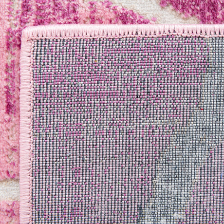 Pink 4' 1 x 6' 1 Jill Zarin Uptown Rectangle Area Rug 70% Polypropylene & 30% Polyester  Contemporary Carpet for Living, Dining, Office, Bedroom for Sale at Rug Engine