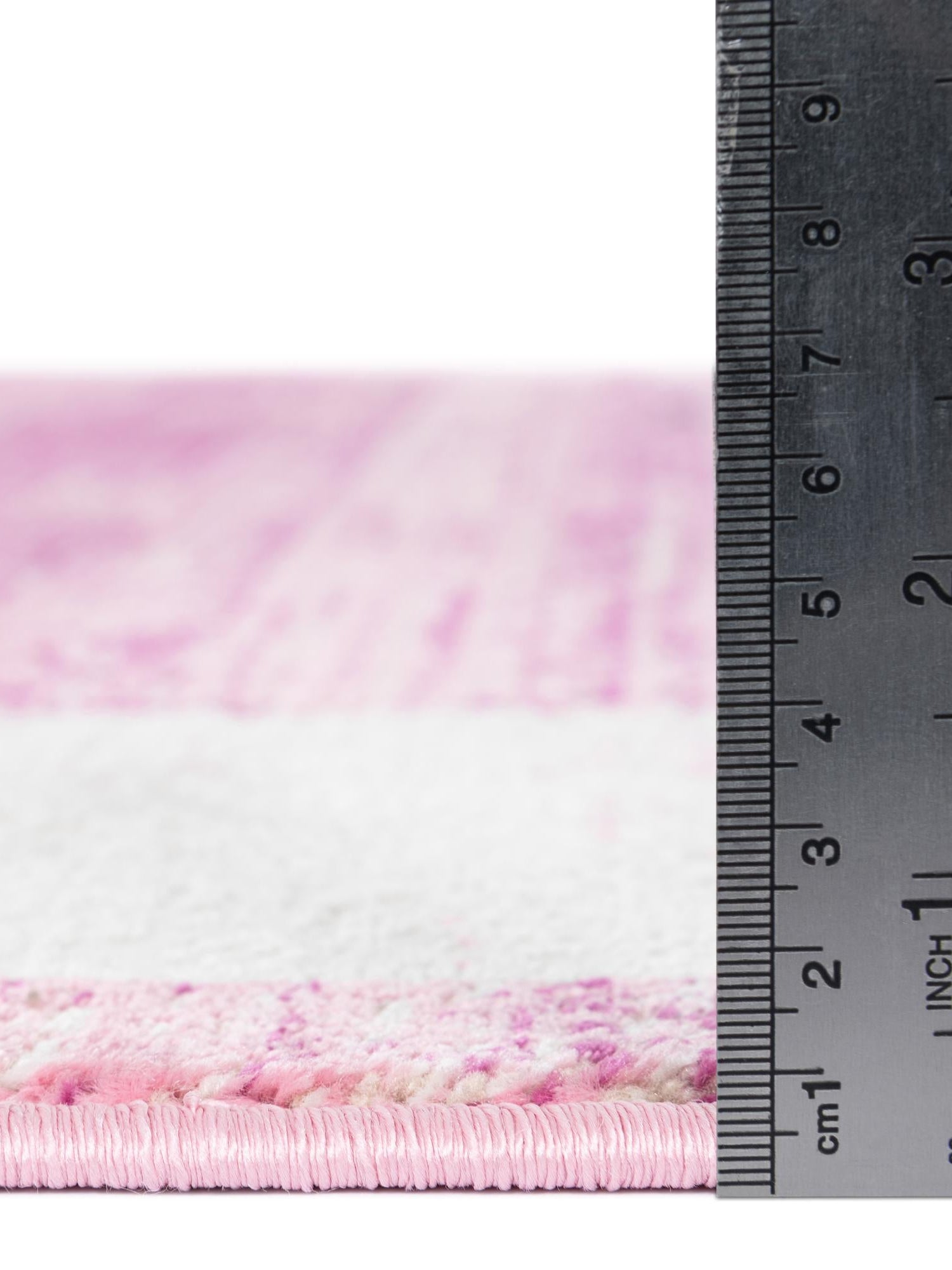 Pink 5' 3 x 5' 3 Jill Zarin Uptown Round Area Rug 70% Polypropylene & 30% Polyester  Contemporary Carpet for Living, Dining, Office, Bedroom for Sale at Rug Engine