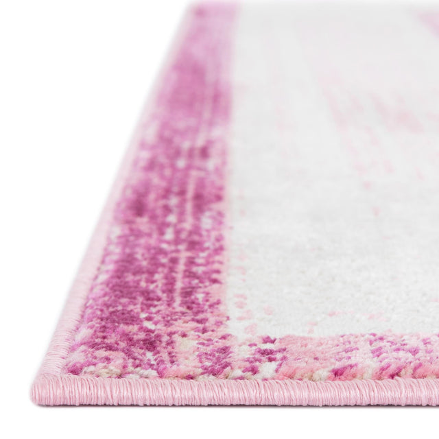 Pink 9' x 12' Jill Zarin Uptown Rectangle Area Rug 70% Polypropylene & 30% Polyester  Contemporary Carpet for Living, Dining, Office, Bedroom for Sale at Rug Engine