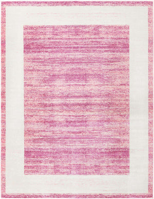 Pink 7' 10 x 10' Jill Zarin Uptown Rectangle Area Rug 70% Polypropylene & 30% Polyester  Contemporary Carpet for Living, Dining, Office, Bedroom for Sale at Rug Engine