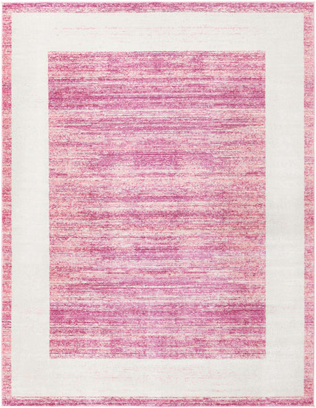 Pink 7' 10 x 10' Jill Zarin Uptown Rectangle Area Rug 70% Polypropylene & 30% Polyester  Contemporary Carpet for Living, Dining, Office, Bedroom for Sale at Rug Engine