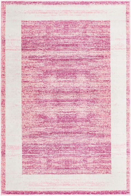 Pink 4' 1 x 6' 1 Jill Zarin Uptown Rectangle Area Rug 70% Polypropylene & 30% Polyester  Contemporary Carpet for Living, Dining, Office, Bedroom for Sale at Rug Engine