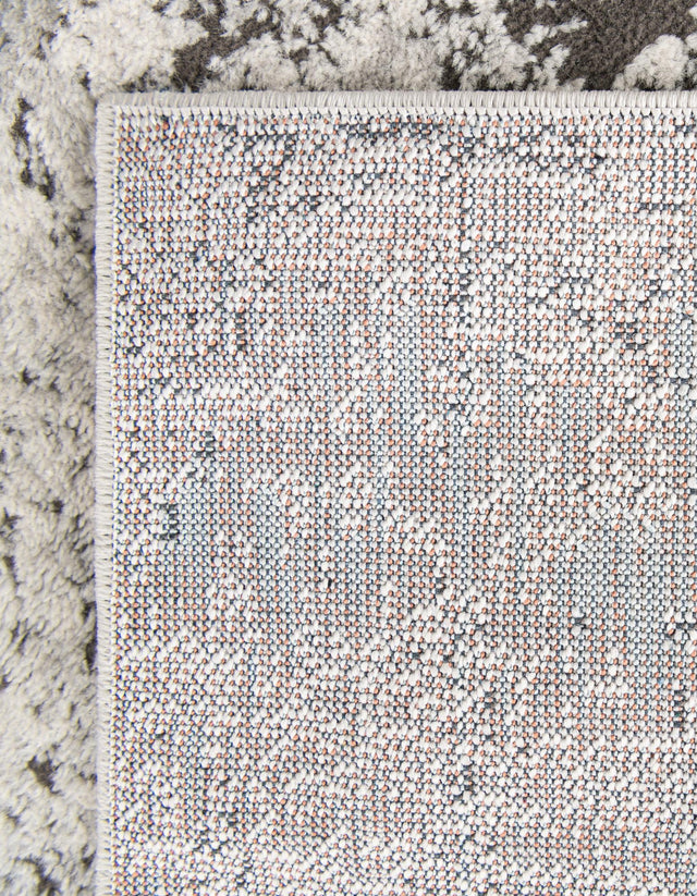 Gray 7' 10 x 7' 10 Leipzig Square Area Rug 75% Polypropylene & 25% Polyester Modern Contemporary Carpet for Kitchens, Bedroom, Living Room Home Decor for Sale at Rug Engine