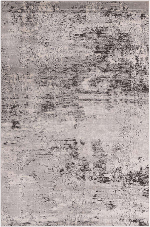 Gray 6' 1 x 9' Leipzig Rectangle Area Rug 75% Polypropylene & 25% Polyester Modern Contemporary Carpet for Kitchens, Bedroom, Living Room Home Decor for Sale at Rug Engine
