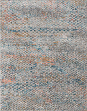 Multicolor 10' x 13' 1 Leipzig Rectangle Area Rug 75% Polypropylene & 25% Polyester Modern Contemporary Carpet for Kitchens, Bedroom, Living Room Home Decor for Sale at Rug Engine