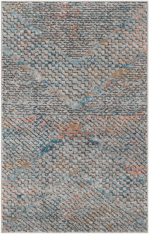 Multicolor 3' 3 x 5' 3 Leipzig Rectangle Area Rug 75% Polypropylene & 25% Polyester Modern Contemporary Carpet for Kitchens, Bedroom, Living Room Home Decor for Sale at Rug Engine