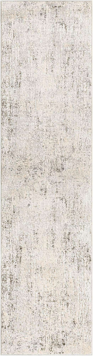 Gray 2' 7 x 10' Caspian Runner Area Rug 60% Polypropylene & 40% Polyester With Cotton Backing Modern Chic Carpet for Home Interior Design Decorating for Sale at Rug Engine