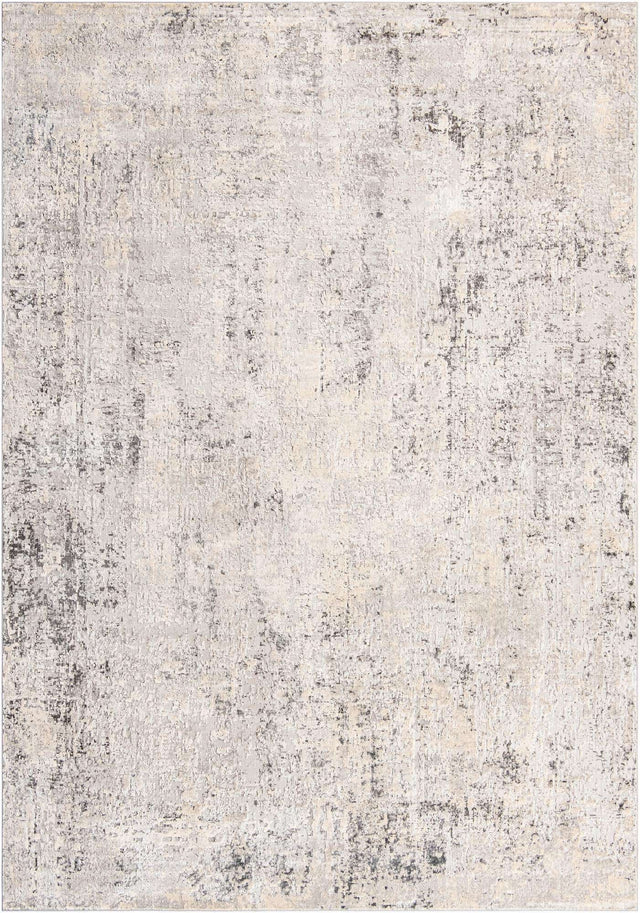 Gray 10' x 14' 1 Caspian Rectangle Area Rug 60% Polypropylene & 40% Polyester With Cotton Backing Modern Chic Carpet for Home Interior Design Decorating for Sale at Rug Engine