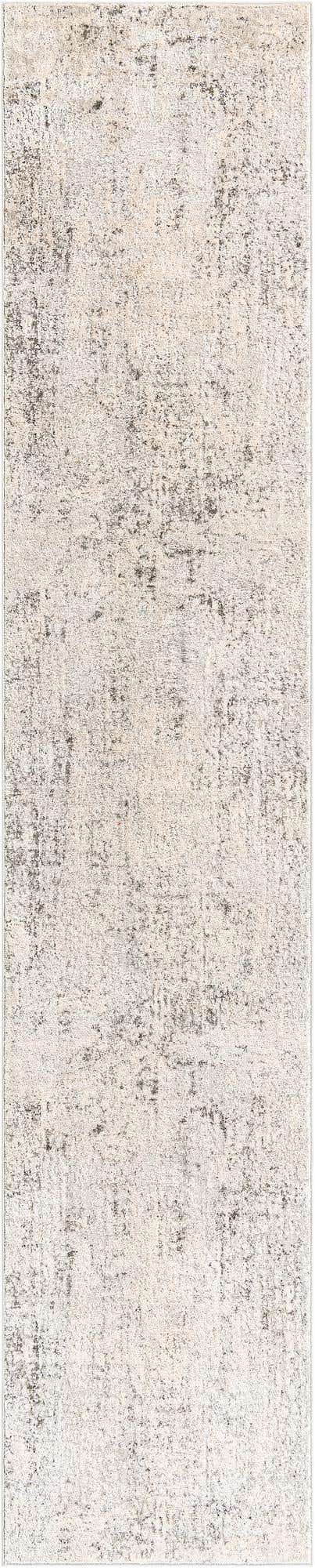 Gray 2' 7 x 13' 1 Caspian Runner Area Rug 60% Polypropylene & 40% Polyester With Cotton Backing Modern Chic Carpet for Home Interior Design Decorating for Sale at Rug Engine