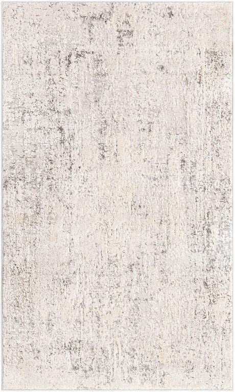 Gray 3' 3 x 5' 3 Caspian Rectangle Area Rug 60% Polypropylene & 40% Polyester With Cotton Backing Modern Chic Carpet for Home Interior Design Decorating for Sale at Rug Engine