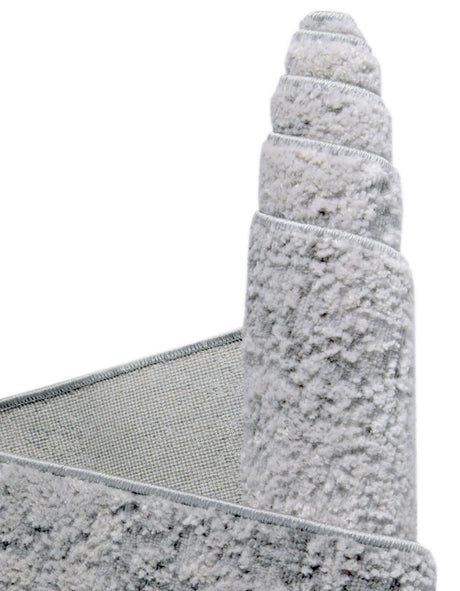 Gray 5' 3 x 7' 10 Caspian Oval Area Rug 60% Polypropylene & 40% Polyester With Cotton Backing Modern Chic Carpet for Home Interior Design Decorating for Sale at Rug Engine
