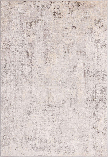 Gray 7' 1 x 10' Caspian Rectangle Area Rug 60% Polypropylene & 40% Polyester With Cotton Backing Modern Chic Carpet for Home Interior Design Decorating for Sale at Rug Engine