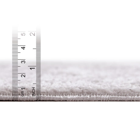 Gray 7' 10 x 7' 10 Caspian Square Area Rug 60% Polypropylene & 40% Polyester With Cotton Backing Modern Chic Carpet for Home Interior Design Decorating for Sale at Rug Engine